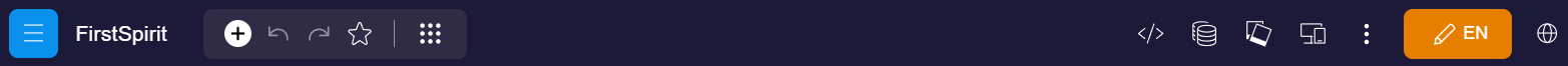 ContentCreator menu bar