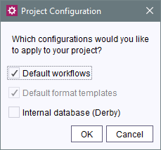 Project configuration