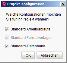 Projekt-Konfiguration